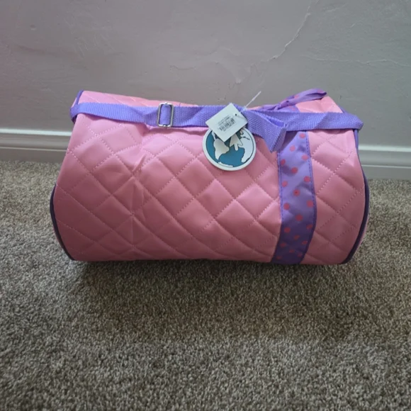 Pink Dance‎ Bag with Purple Bow - Picture 4 of 4